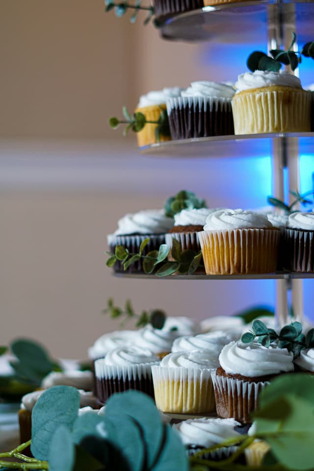 We will compliment your wedding or engagement theme by suggesting and adding elements into the display. In this case we worked with a couple that were having a traditional New Orleans wedding.